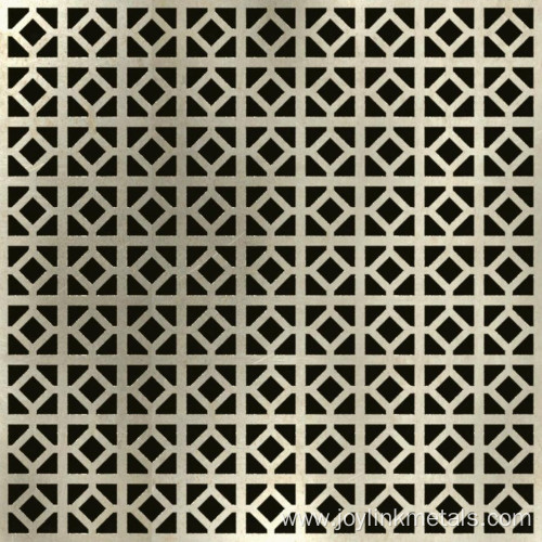 Hexagonal Hole Perforated Metal